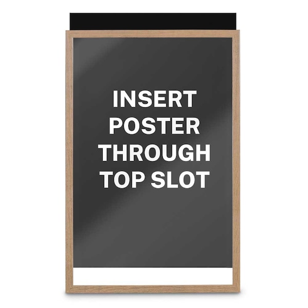 Drop-In Shadowbox, 12"x18", Walnut/Pearl